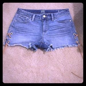 Jean shorts